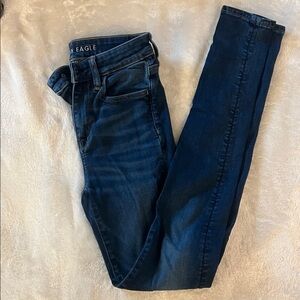 Women's Dark Blue Jeans